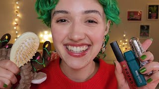 ASMR Christmas Pampering for Sleep 🎄🎁 holiday roleplay layered sounds personal attention [upl. by Nanfa793]