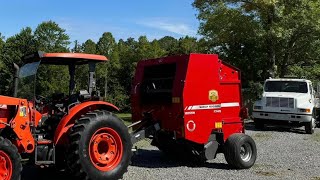 Review on The Massey Ferguson 1745 Baler [upl. by Any]