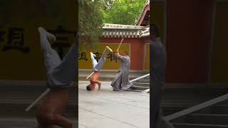 Shaolin monks training shorts viralshort shaolin reels [upl. by Rebah80]