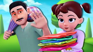 Dhobi Aaya Dhobi Aaya  3D Hindi Balgeet For kids [upl. by Naeerb]