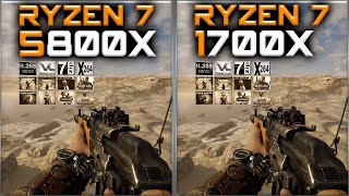 Ryzen 7 5800X vs Ryzen 7 1700X Benchmarks – 15 Tests 🔥 [upl. by Tacye]