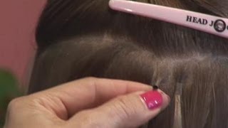 How To Attach Micro Ring Hair Extensions [upl. by Eagle]