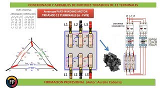 Como conectar motores trifasicos 12 terminales y su comprobación Clase 973 [upl. by Uis]