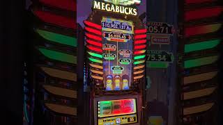 Playing MegaBucks Slot in Vegas megabucks slots gambling LasVegas vlog [upl. by Cynarra507]