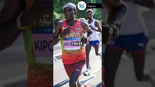 Why Kipchoge Didnt finish the Paris Mens Marathon The Shocking Reason [upl. by Joelle]