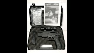 Sig Sauer Mosquito calibro 22Lr con Red Dot [upl. by Arakat148]