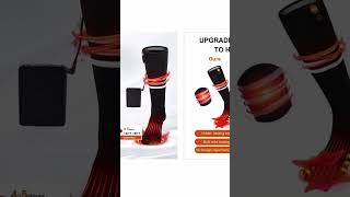 THE BEST HEATED SOCKS  AMAZON FINDS 🧦 [upl. by Denn]