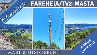 Elsavisits Fareheia Tv2 masta utsikspunkt  viewpoint [upl. by Jocelyn]