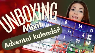 UNBOXING ADVENTNÍHO KALENDÁŘE MIXIT 2024 🎅🎄 [upl. by Dewhirst]