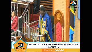 BUNGE LA TANZANIA LAPITISHA MISWAADA 8 KISHERIA [upl. by Weinrich732]