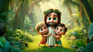 Jesus is my FriendCaption Kids Christian Songs  Zion Edutech [upl. by Bernarr]