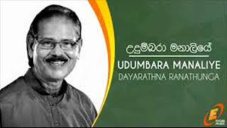 Udumbara Manaliye  Dayarathna Ranathunga [upl. by Fishman867]