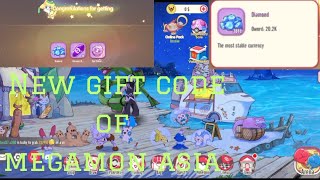 4k diamond gift code of megamon asia megamon megamonasia newgiftcode megamonglobal [upl. by Eberle950]