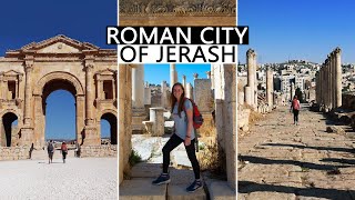 Ancient JERASH  Jordans Roman Ruins  Largest outside Italy [upl. by Dalenna]