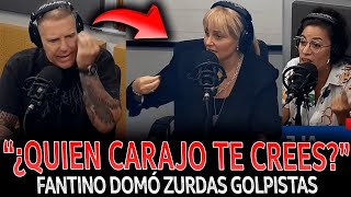 FANTINO a las PIÑAS en la RADIO de la ZURDA ROMINA MANGUEL [upl. by Altis]