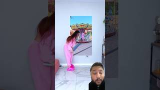 3d wallpaper paint funny dance comedy shuffle katebrush foodchallenge [upl. by Hukill]