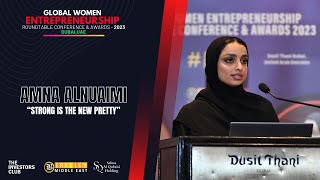 Amna Al Nuaimi  Strong is the new pretty  Women Entrepreneurship Conference  BerkeleyME [upl. by Rufe771]