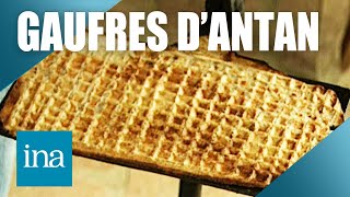 Recette  Les gaufres à lancienne 🧇  Archive INA [upl. by Esital]