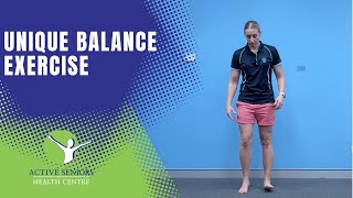 Unique balance exercise [upl. by Ailemor]