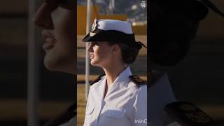 Princess Leonor during Military Schoolprincessviralvideo💕❣️❣️💕💕❣️ [upl. by Sethrida83]