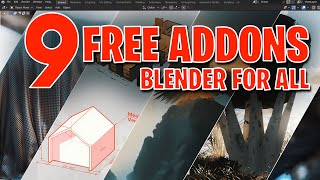 Top Free Blender ADDONS 2023 [upl. by Manthei]