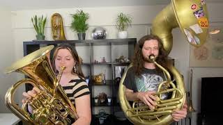 Dada Sali  tuba euphonium duet [upl. by Glenn]