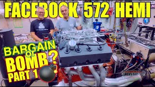 FaceBook 572 Hemi on the DYNO  Bargain or Bomb [upl. by Attiuqram]