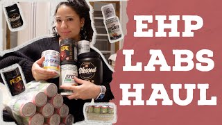 EHP LABS HAUL SUPPLEMENTS  FITNESS  HEALTHY LIFESTYLE [upl. by Autry]