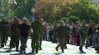 Donetsk humillante desfile de soldados capturados [upl. by Layor897]