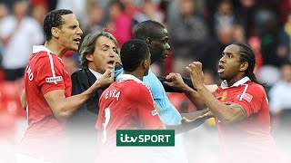 When Mario Balotelli nearly sparked a RIOT after FA Cup semifinal  ITV Sport Archive [upl. by Airasor]