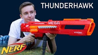 Nerf Mega Thunderhawk die größte Nerf  MagicBiber deutsch [upl. by Brouwer]