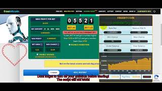 Freebitcoinin  NEW BOT Auto Betting [upl. by Schulman]