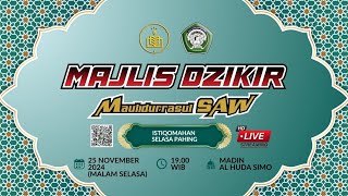 Majlis Dzikir istiqomahan selasa pahing zawiyah al huda simo 25112024 [upl. by Atsuj78]