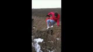 How to climb over a Barbed Wire Fence [upl. by Etezzil]