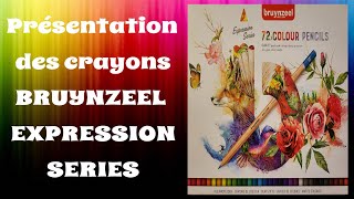 Présentation des crayons Bruynzeel Expression Séries [upl. by Naghem479]