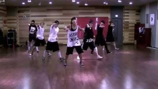 BTS No More Dream dance practice mirrored 50 slow [upl. by Nnaeirelav45]