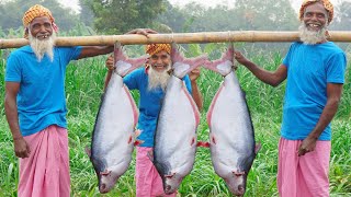 PANGAS Fish Dry Curry  40 KG 3 Big Pangas Fish Cooking  Ocean Catfish Dry Curry for Special People [upl. by Alyehs]