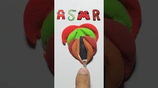 Asmr  What Names Color Mixed  satisfying alphabet colormixing shorts [upl. by Akemej]