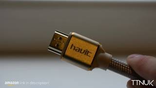 HAVIT v20 HDMI Cable 66ft2m HighSpeed HDMI to HDMI Cable with Ethernet Support 3D 4K5060 [upl. by Dekeles463]