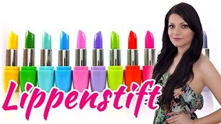 Selber LippenstiftLippgloss machen  DIY [upl. by Hesper]