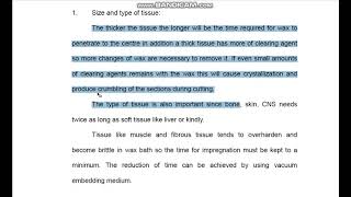 Technique of impregnation in tissue processing  factors affecting Time of impregnation  DMLT RPMC [upl. by Azal218]