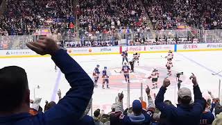 New York Islanders goal horn at UBS Arena [upl. by Maynord]