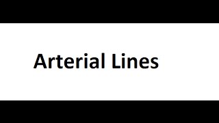 Arterial Lines Guide for Nursing Students [upl. by Eenhat]