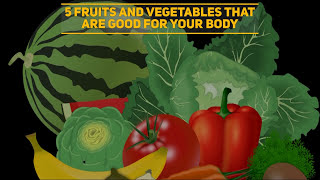 Top 5 Fruits And Vegetables For A Healthy Body  Healthy Diet  Manipal Hospitals [upl. by Carvey]