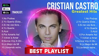 Cristian Castro MIX songs  Cristian Castro Playlist ☀️ Cristian Castro Greatest Hits [upl. by Aleira]