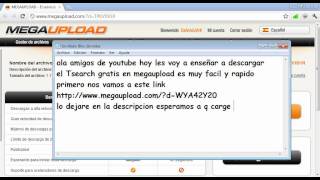 Como Descargar El Tsearch Gratis Mediafire [upl. by Fennelly]