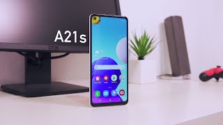 Galaxy A21s  UNBOXING HANDS ON amp TEST PUBG [upl. by Ynattirb]