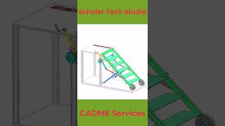 animation solidworkstutorialsforbegineers 3dmodeling ansysworkbench machine automobile [upl. by Uchish]