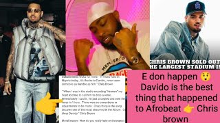 Emotional message Chris brown sent to Nigeria for disrespecting Davido😩 [upl. by Castle]