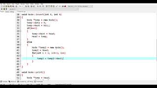 Linked list Insertion at nth position in C UrduHindi  Lec 8 [upl. by Weatherby276]